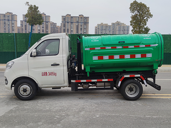 玉驍瓏牌YBH5030ZXXS6車廂可卸式垃圾車公告圖片