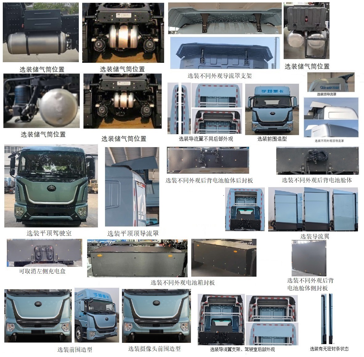 宇通牌ZKH4252P4BEV5纯电动半挂牵引车公告图片