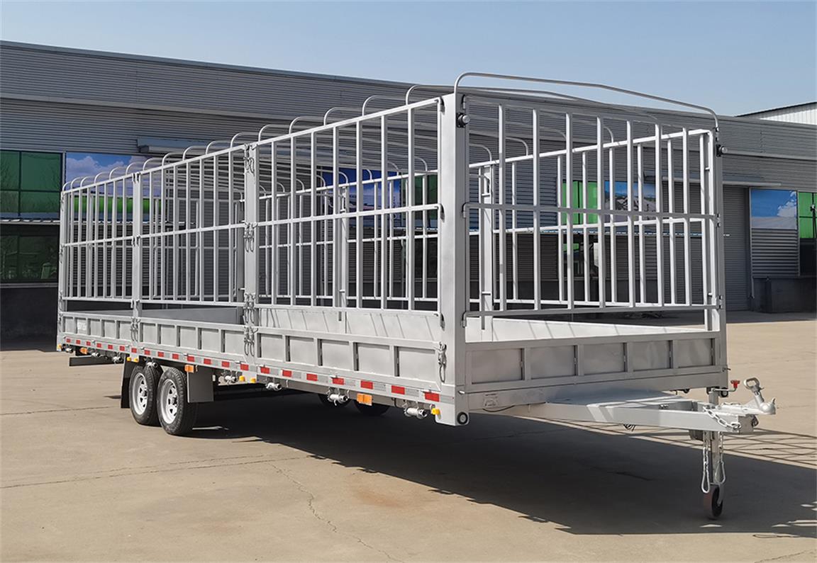 鑫泰源牌10.2米1.9吨2轴运输类中置轴挂车(XTY9036)