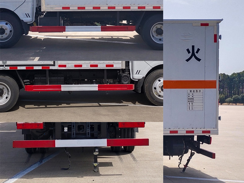 專(zhuān)威牌HTW5041XRQE6易燃?xì)怏w廂式運(yùn)輸車(chē)公告圖片