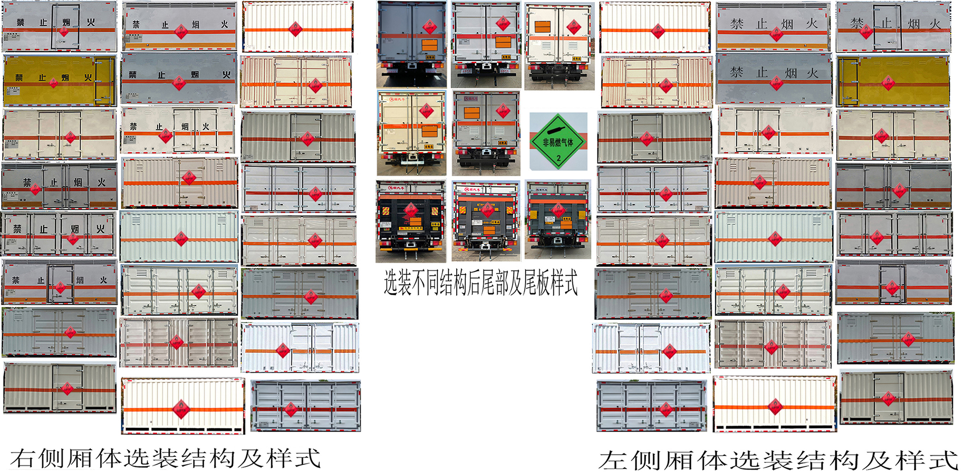 百捷牌QYY5042XRQQL6易燃?xì)怏w廂式運(yùn)輸車公告圖片