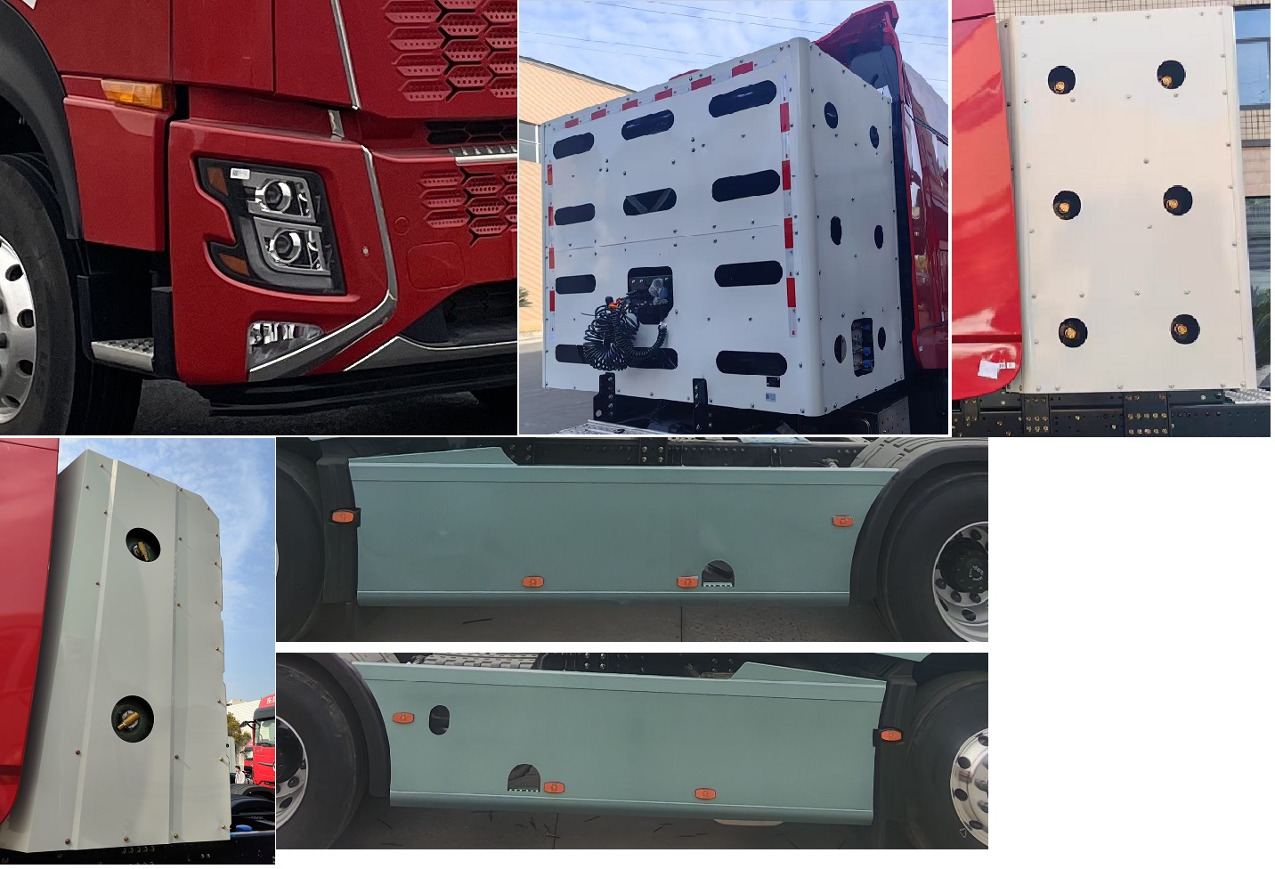 东风牌DFV4259GP6C2半挂牵引车公告图片