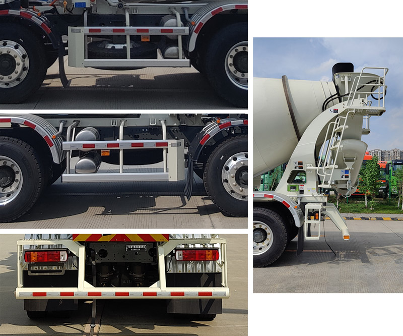 豪沃牌ZZ5319GJBV3061Z1BEV純電動混凝土攪拌運輸車公告圖片