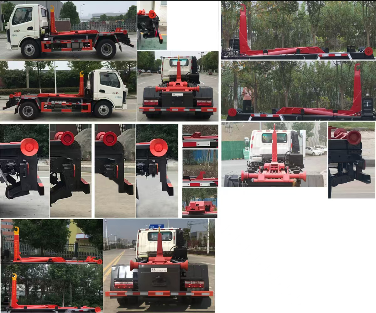 楚胜牌CSC5040ZXXFD6车厢可卸式垃圾车公告图片