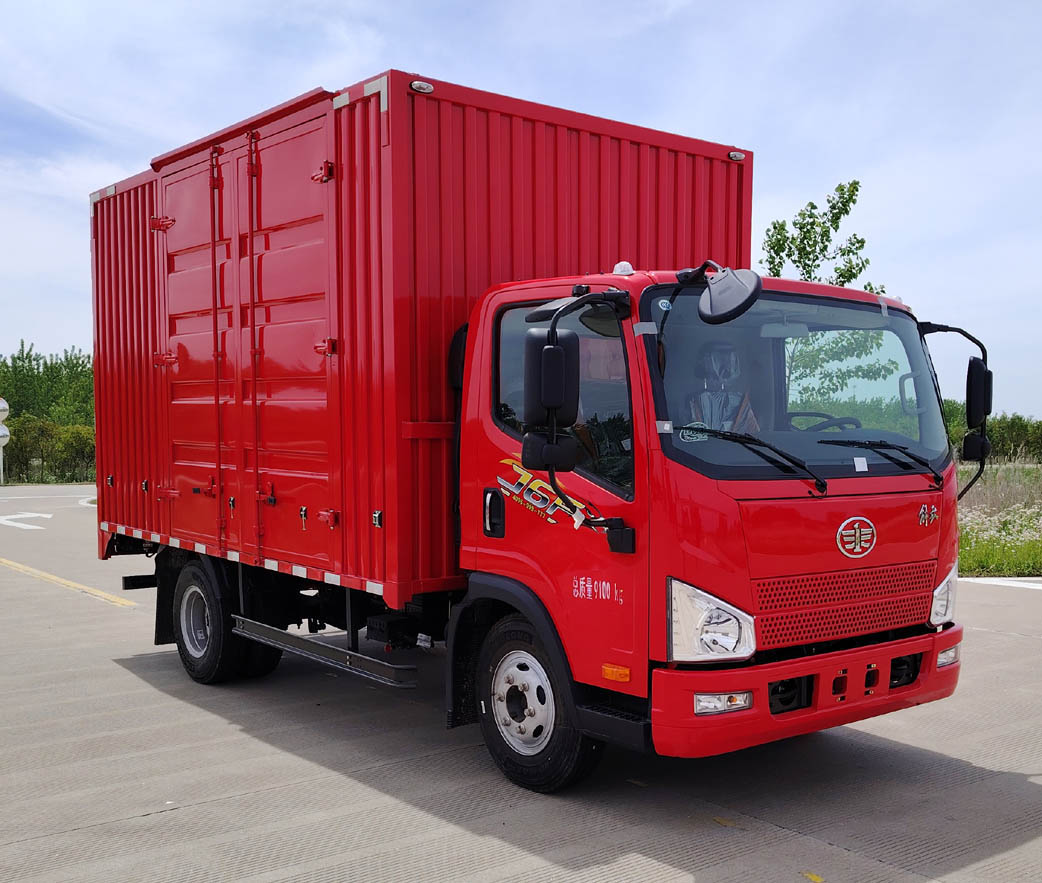 解放牌CA5091XXYP40K42L2E6A84廂式運(yùn)輸車公告圖片