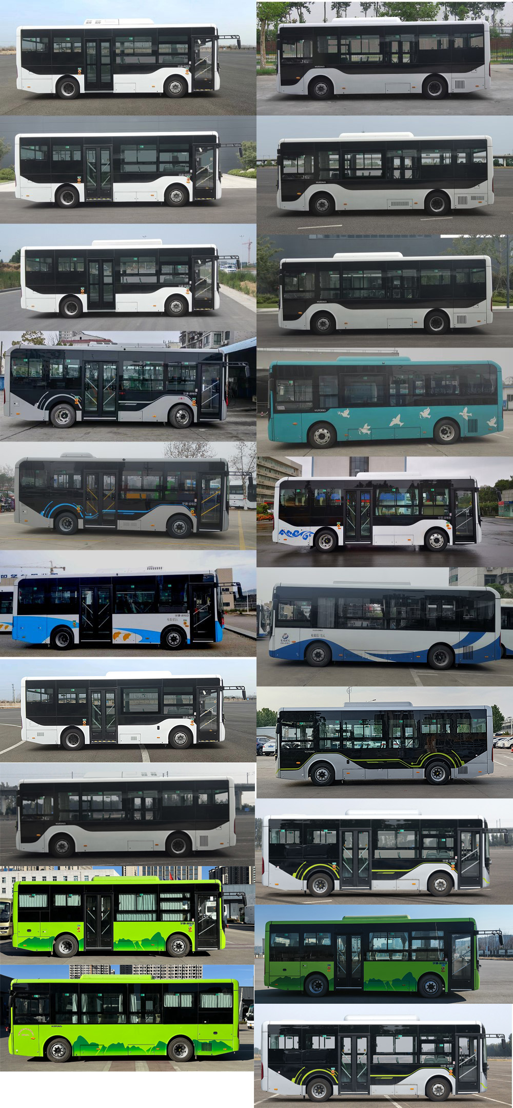 纯电动城市客车图片