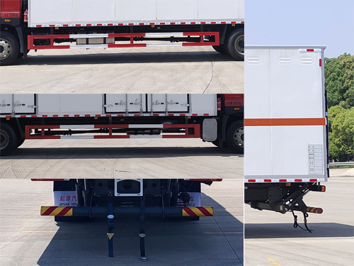 百捷牌QYY5181XDQCA6毒性氣體廂式運(yùn)輸車公告圖片