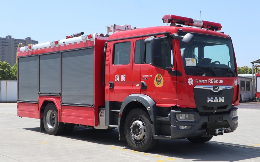 海翔龙牌AXF5160GXFAP45/M压缩空气泡沫消防车