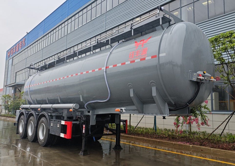 钰丰源牌9.9米32.7吨3轴普通液体运输半挂车(YFY9402GPG)