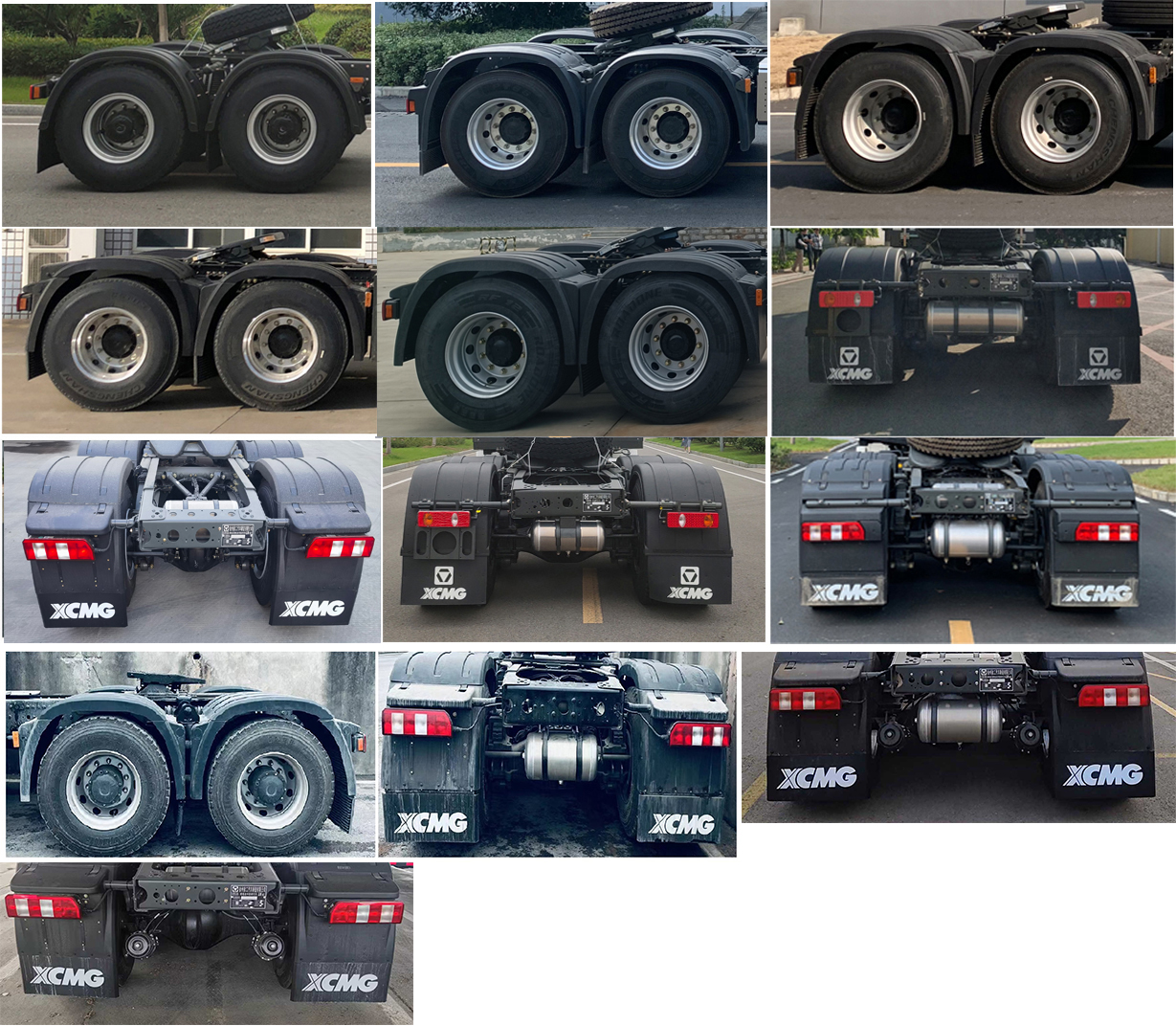 XGA4254BEVWC1 徐工牌612马力后双桥,后八轮纯电动纯电动半挂牵引车图片