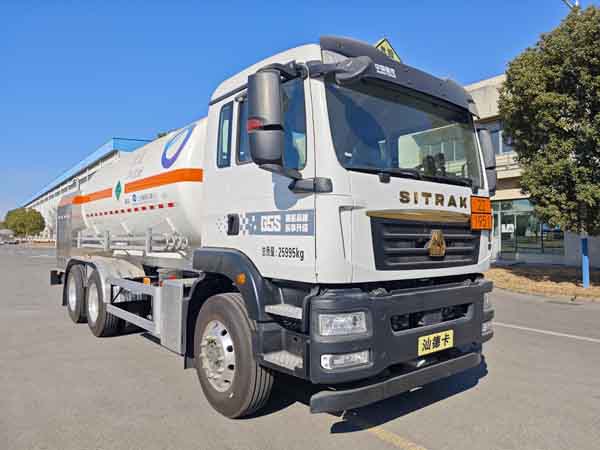 五峰牌JXY5260GDY3低温液体运输车