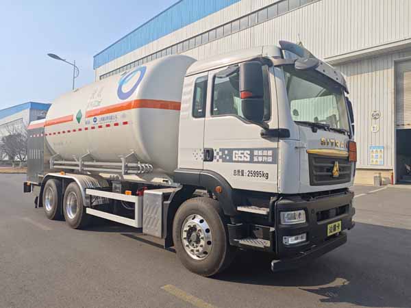 五峰牌JXY5260GDY2低温液体运输车