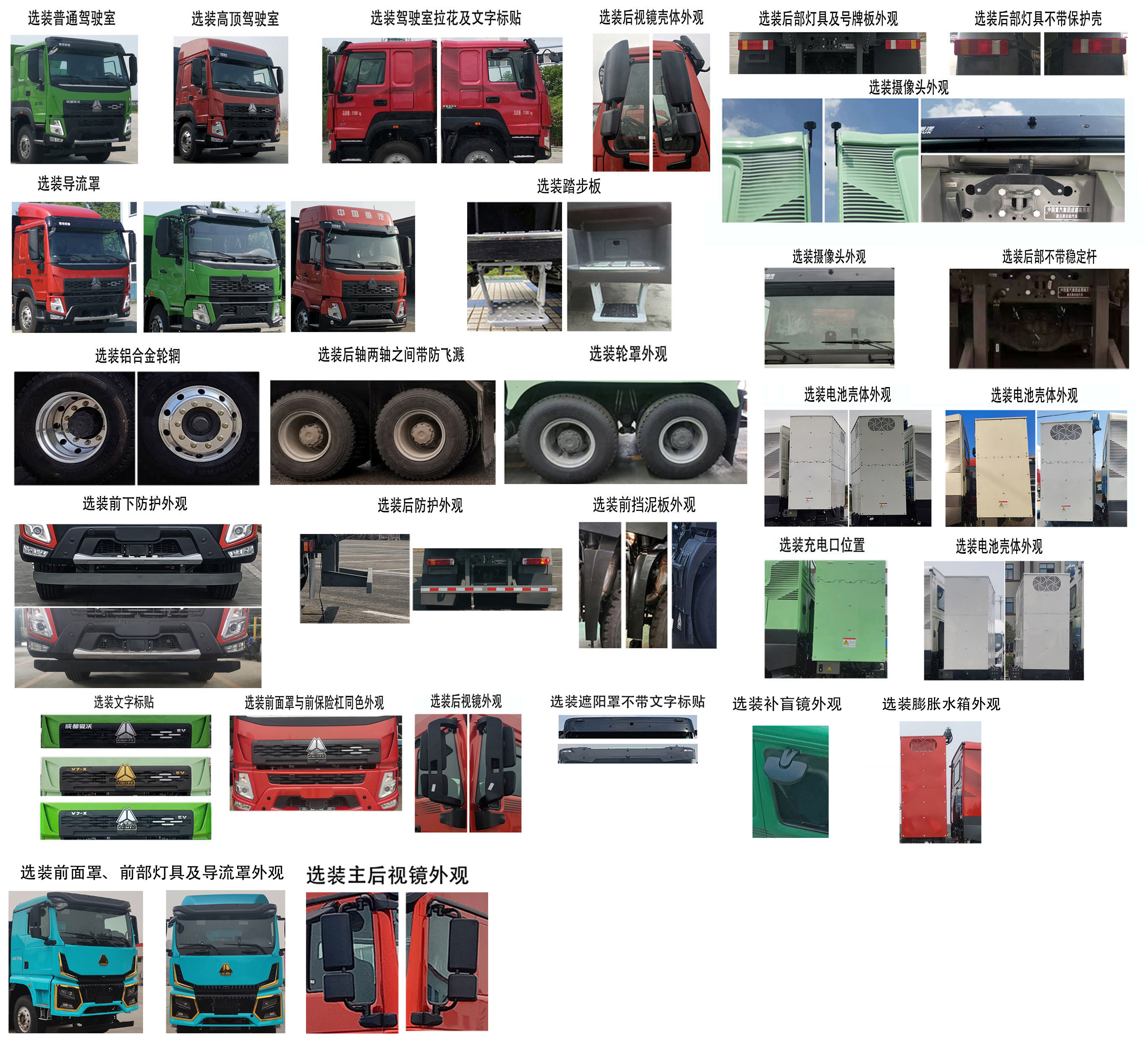 豪沃牌ZZ5312GSSV3267Z11BEV純電動灑水車公告圖片