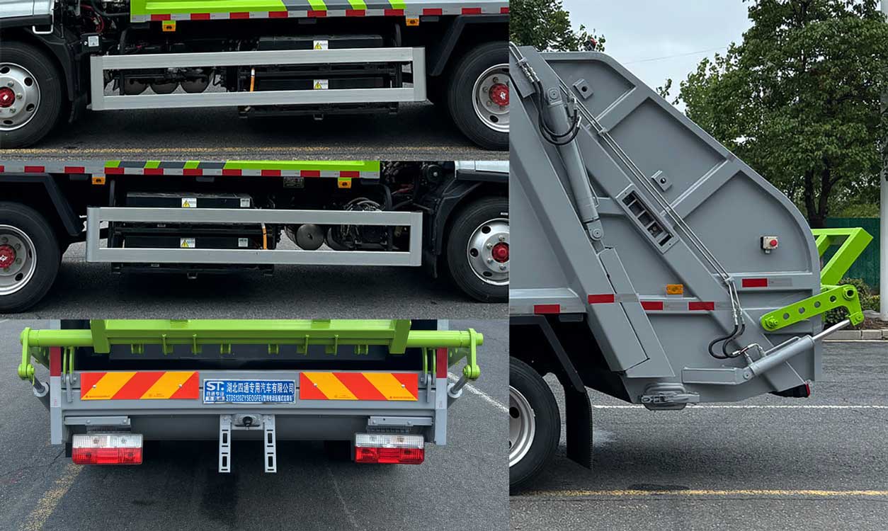 豐霸牌STD5120ZYSEQGFEV純電動壓縮式垃圾車公告圖片