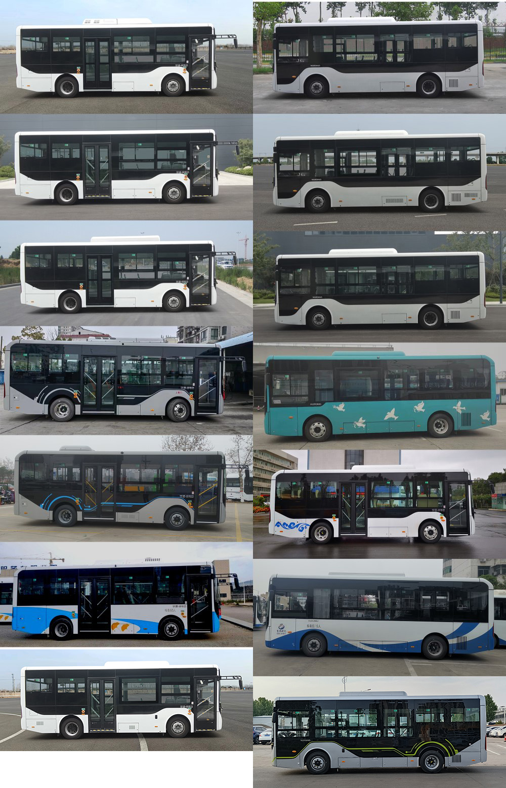 纯电动城市客车图片