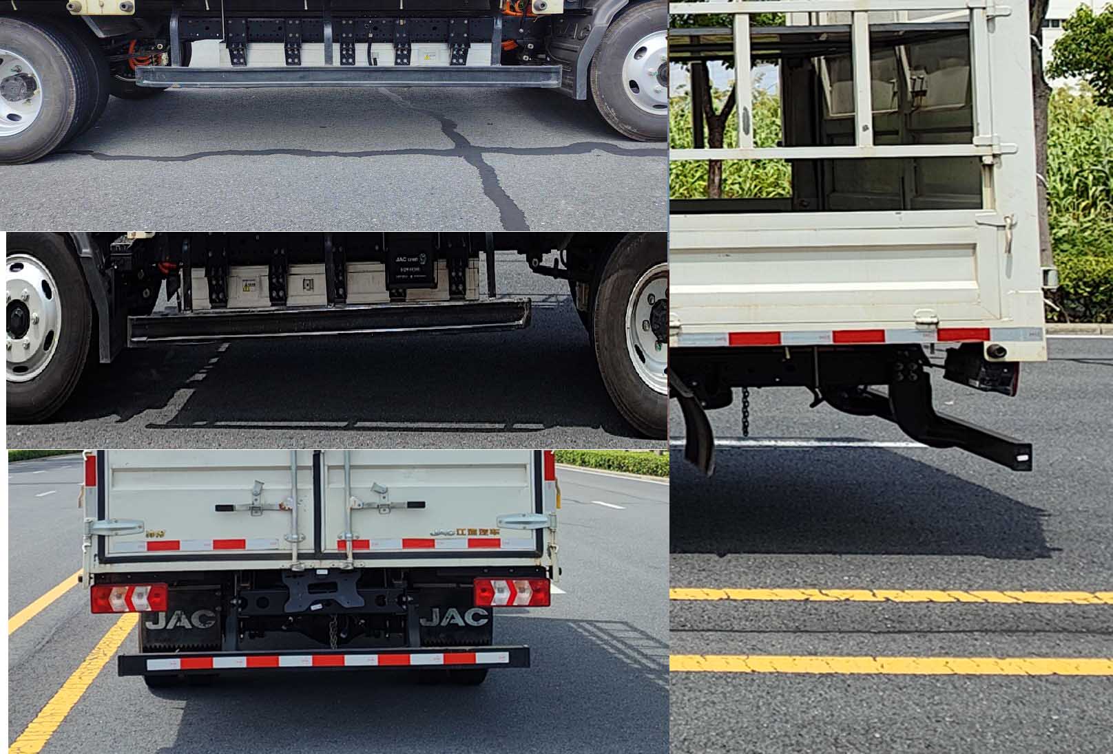 江淮牌HFC5041CCYEV14純電動(dòng)倉(cāng)柵式運(yùn)輸車(chē)公告圖片