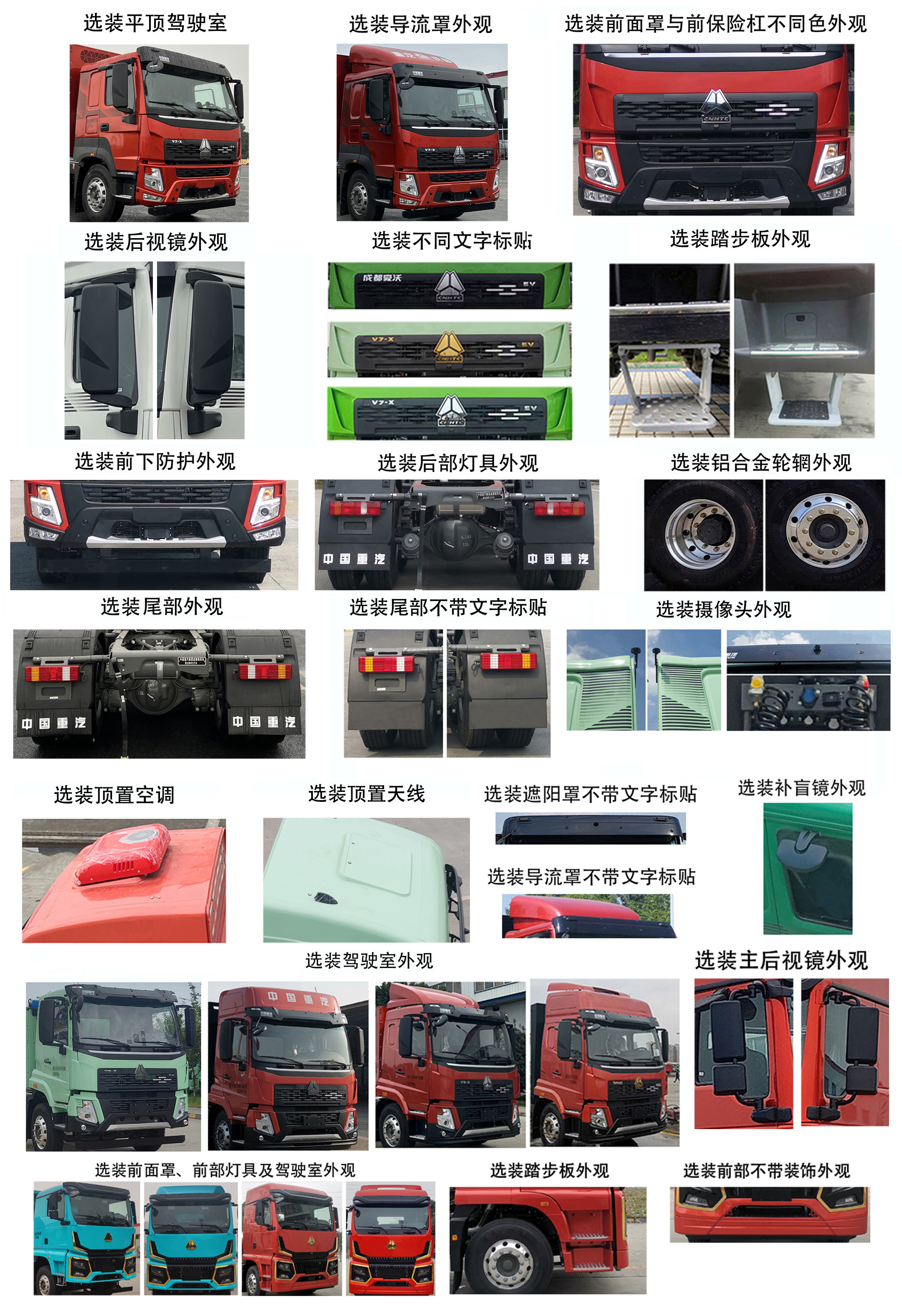 豪沃牌ZZ4259V3841Z1FCEV燃料电池牵引汽车公告图片