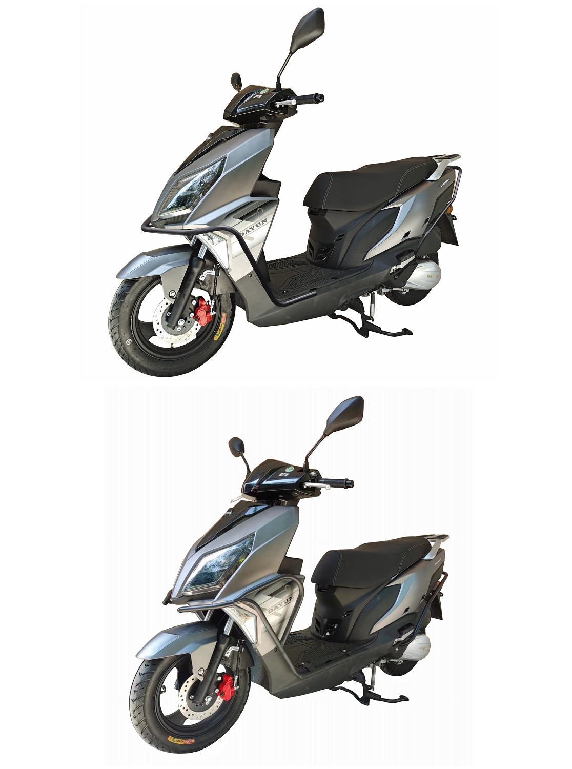 DY125T-5AF 大运牌124CC汽油前盘式后鼓式两轮摩托车图片