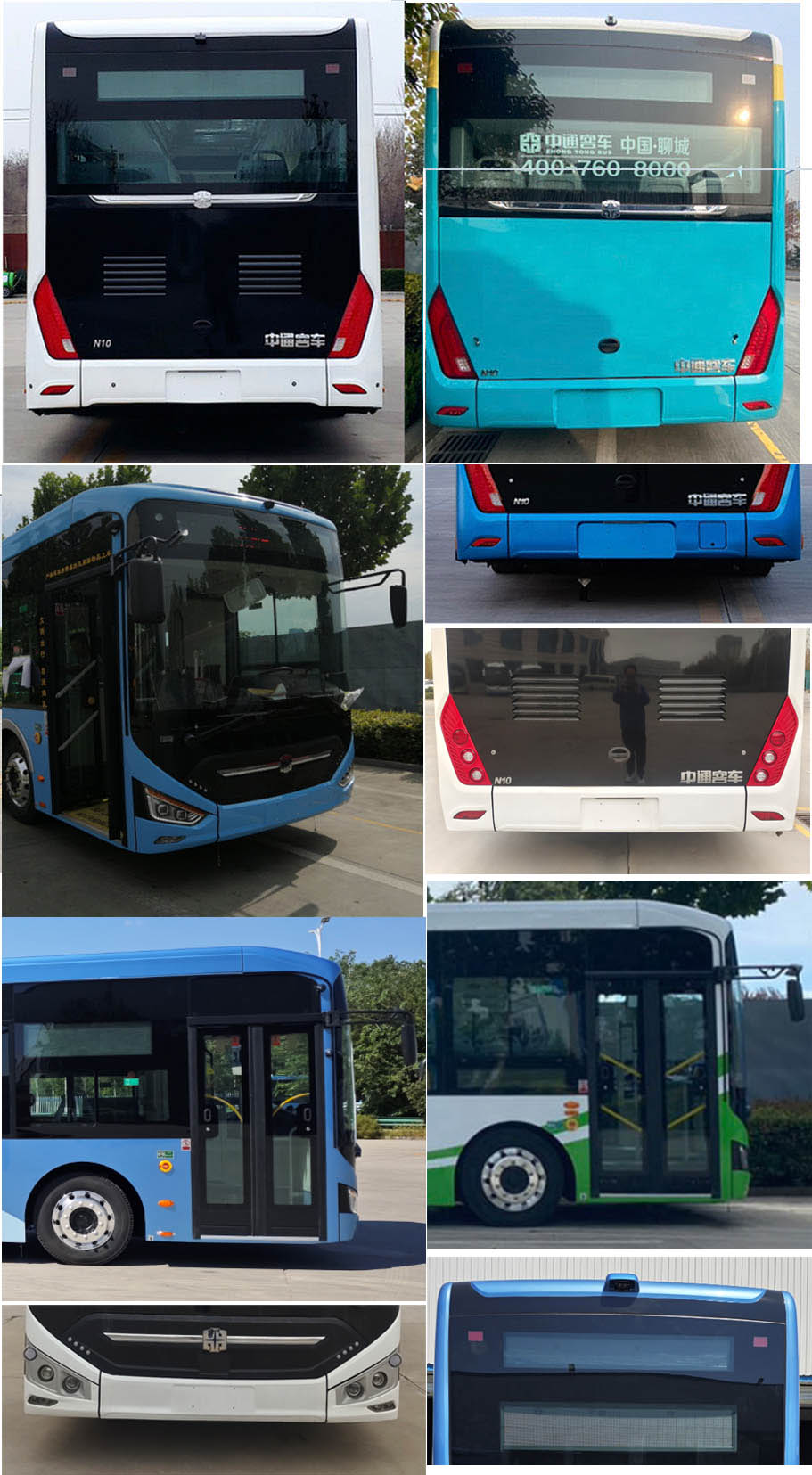 纯电动低入口城市客车图片