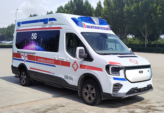 宇通牌ZK5046XJH16BEV纯电动救护车