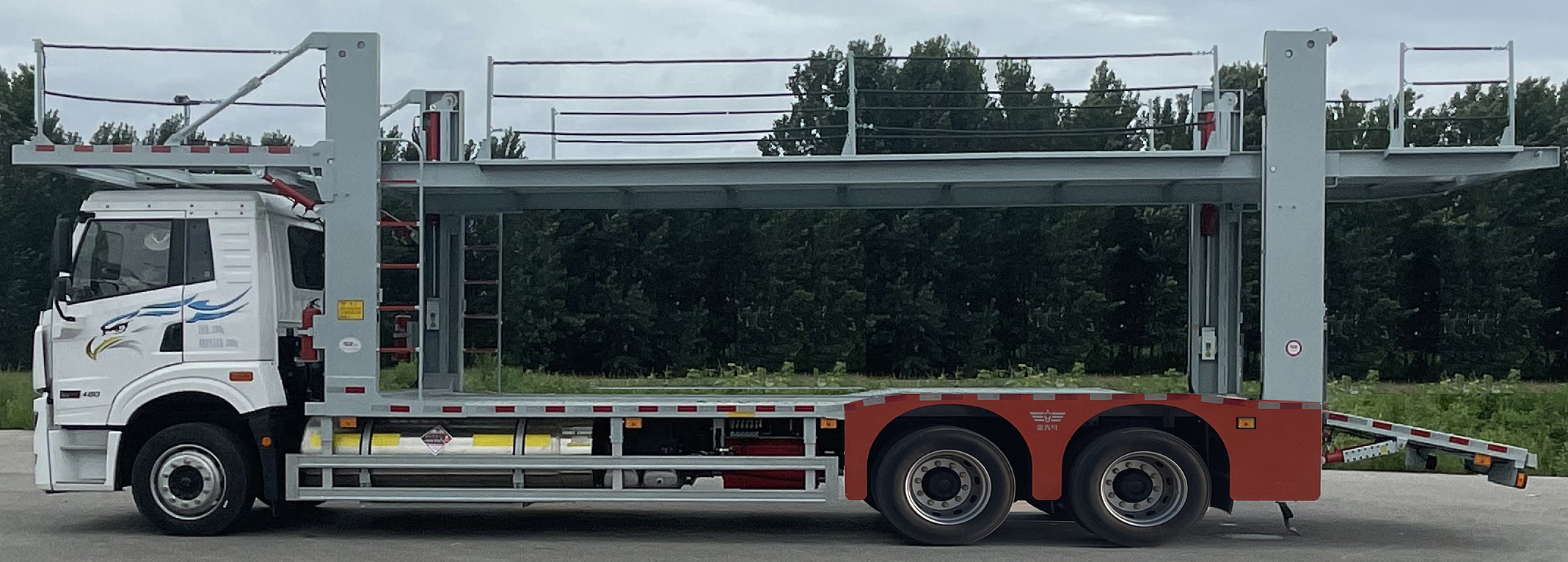 駿彤牌JTM5257TCL車輛運(yùn)輸車公告圖片