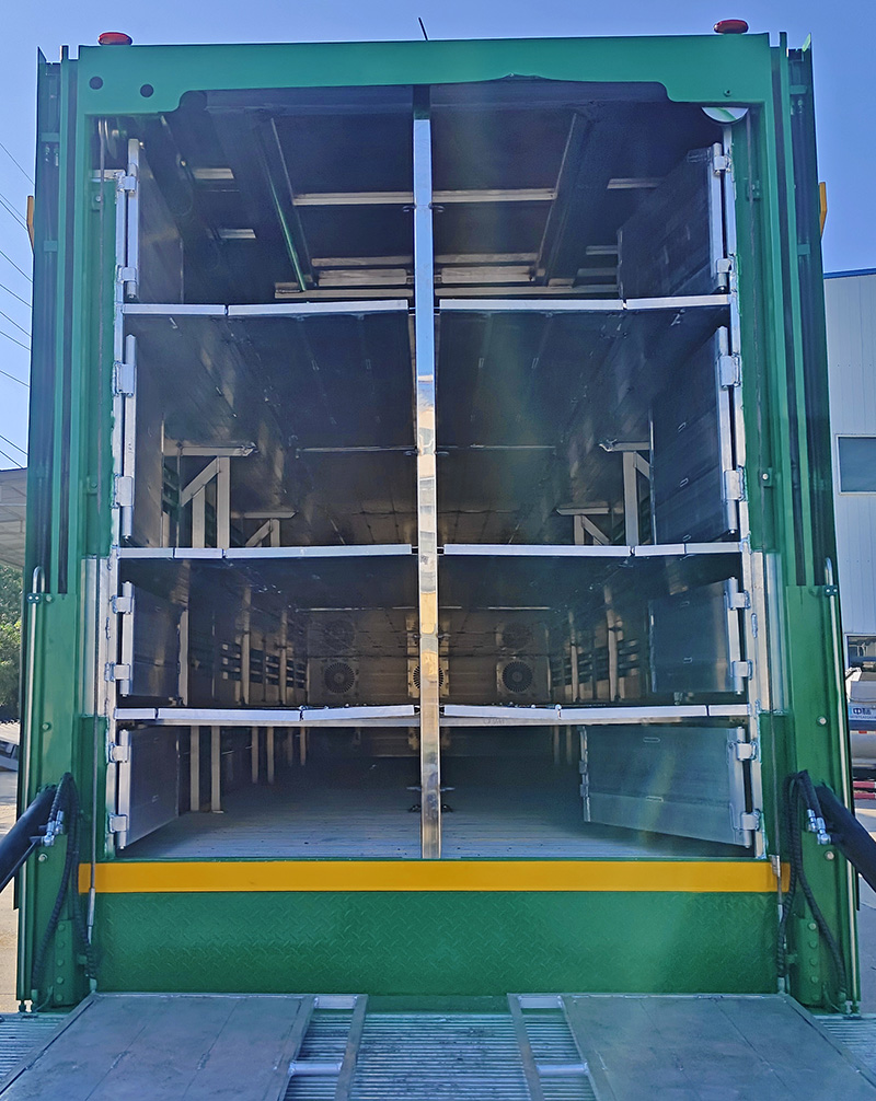 龙牧双星牌LMX5250XCQDF6雏禽运输车公告图片