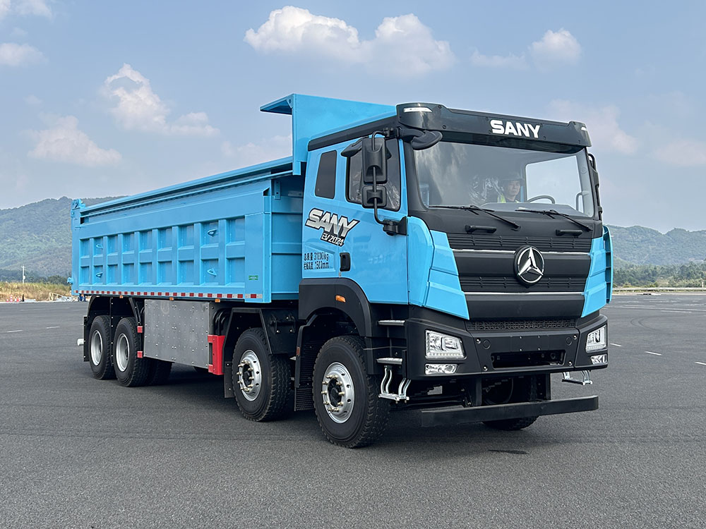 三一牌 626马力 前四后八 纯电动自卸汽车(SYM3311ZH6BEV4)