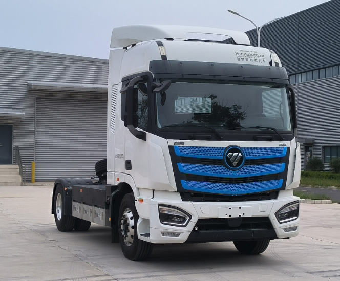 欧曼牌 326马力 换电式纯电动半挂牵引车(BJ4189EVADF-04)