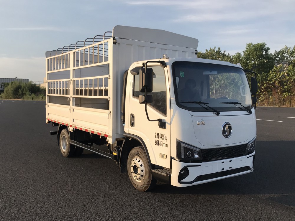 陕汽牌SX5049CCYNP6341仓栅式运输车