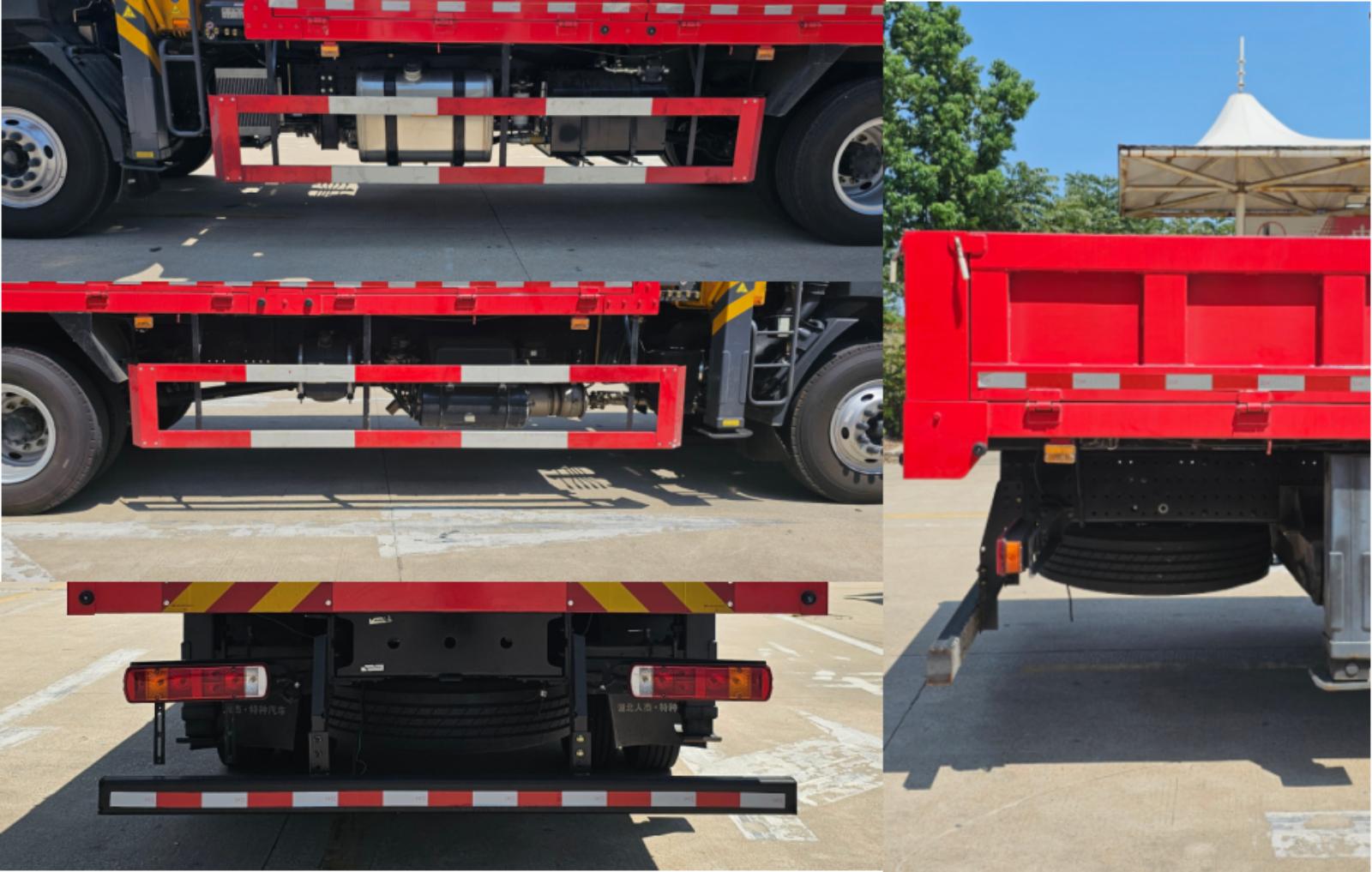 猛卡士特牌XCL5181JSQS6隨車起重運輸車公告圖片