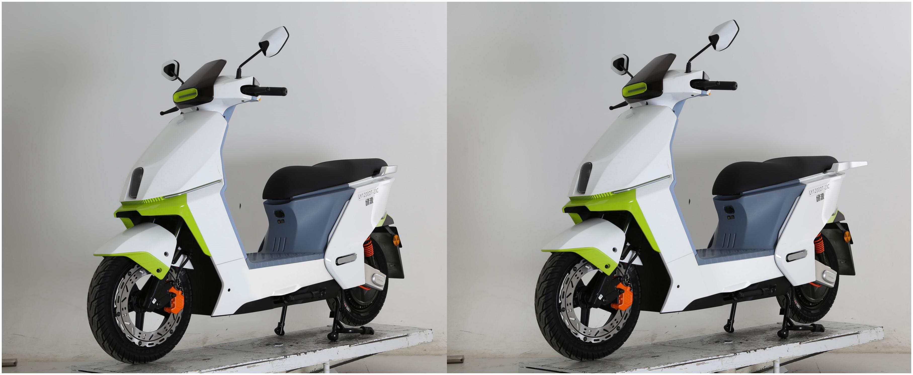 绿源牌LY1200DT-23C电动两轮摩托车公告图片