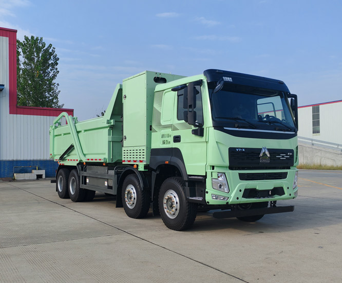 豪沃牌 483马力 前四后八 燃料电池自卸汽车(ZZ3312V4067Z11FCEV)