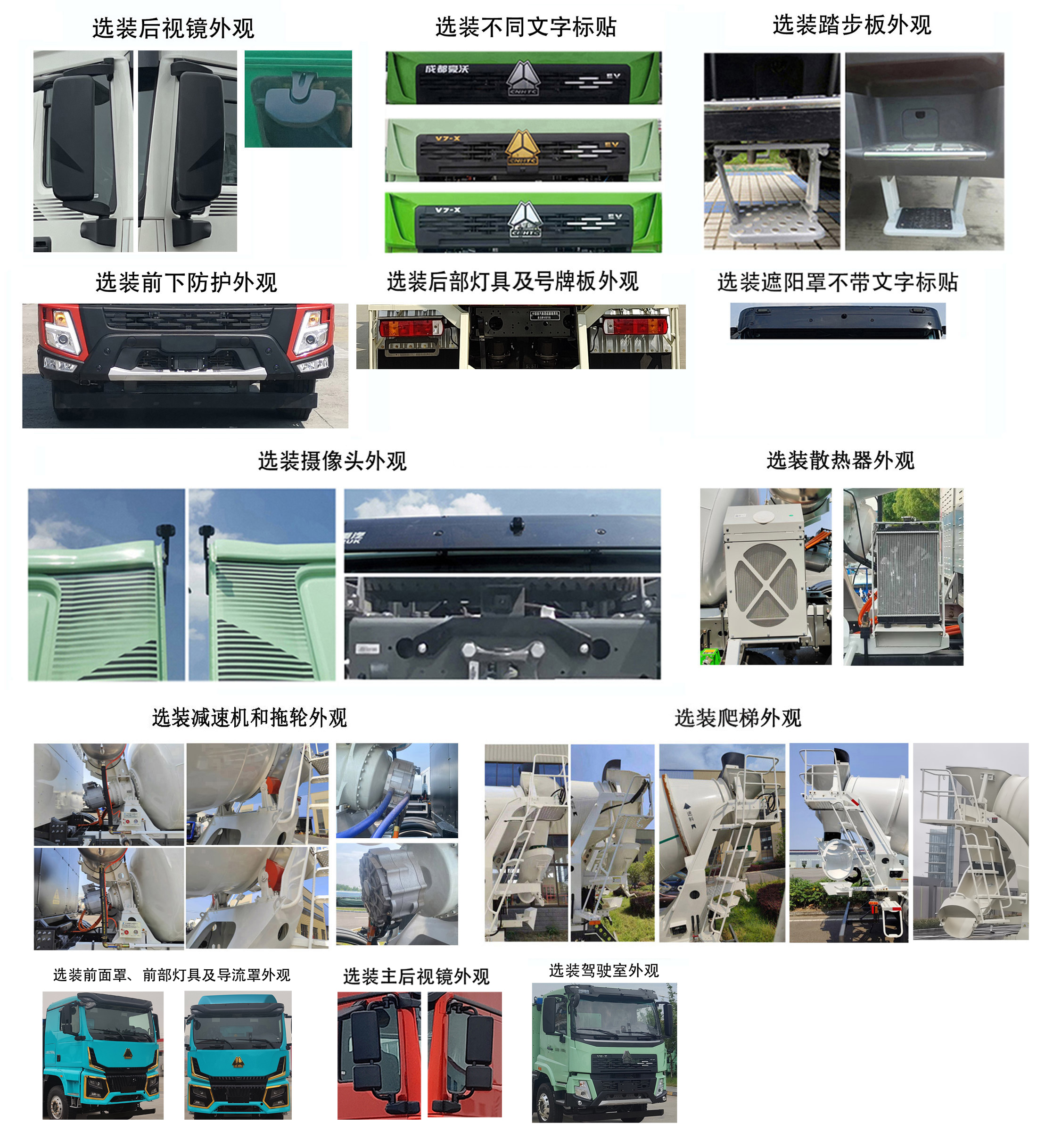 豪沃牌ZZ5312GJBV3567Z1FCEV燃料電池混凝土攪拌運(yùn)輸車公告圖片