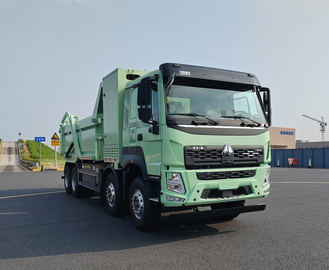 豪沃牌 483马力 前四后八 燃料电池自卸汽车(ZZ3312V4067Z1FCEV)
