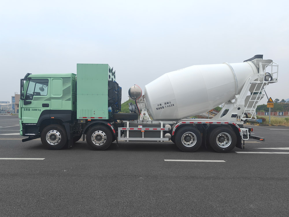 豪沃牌ZZ5317GJBV3567Z1FCEV燃料電池混凝土攪拌運輸車公告圖片