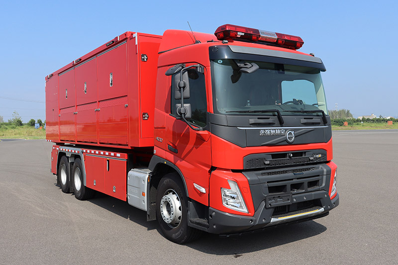 永强奥林宝牌RY5260TXFZX140/05自装卸式消防车