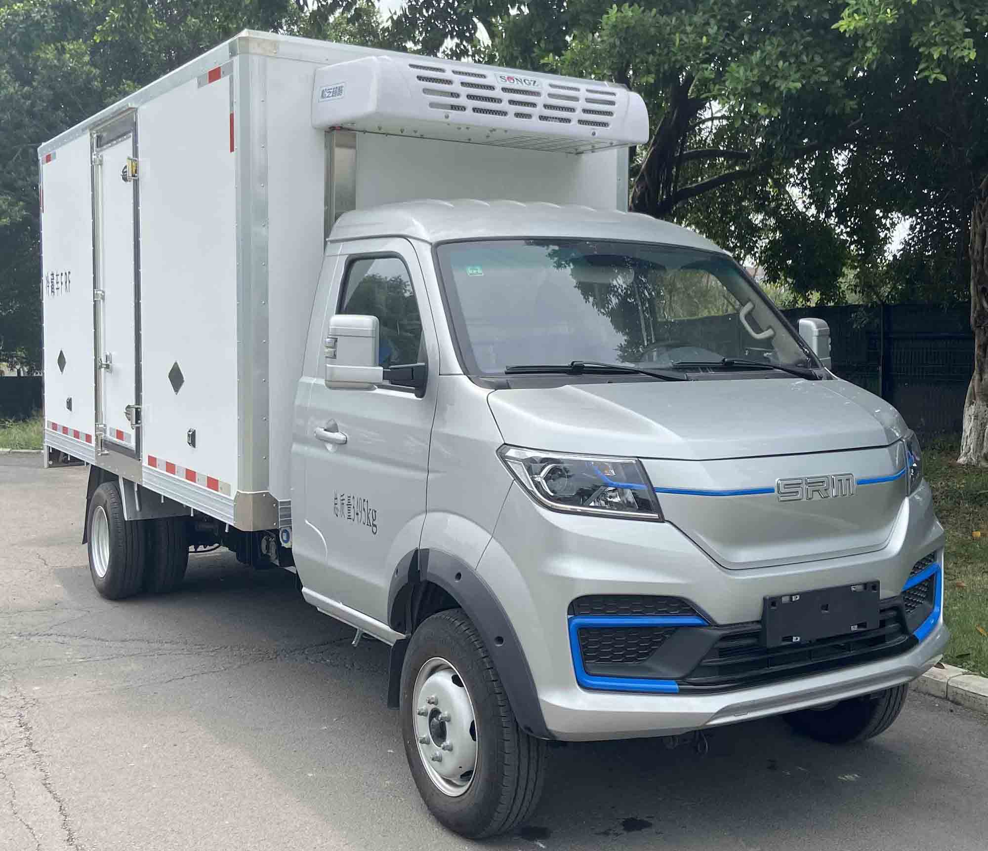 鑫源牌JKC5034XLCD0X3BEV纯电动冷藏车