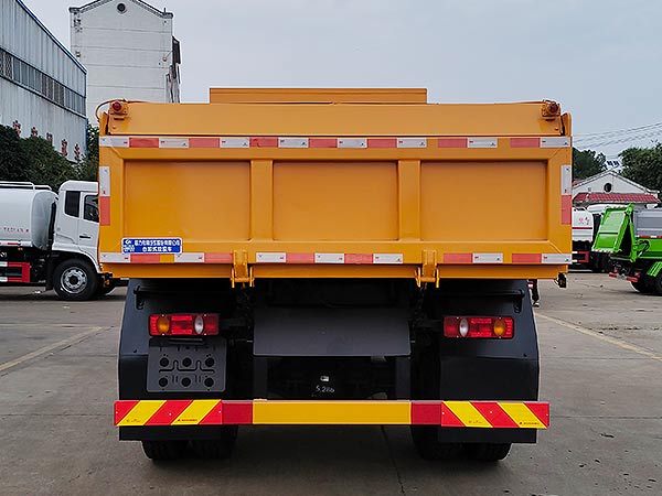 程力威牌CLW5160ZLJCDP自卸式垃圾車公告圖片