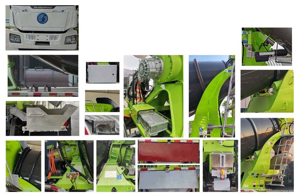 中聯(lián)牌ZLJ5310GJBLBEV1純電動混凝土攪拌運輸車公告圖片