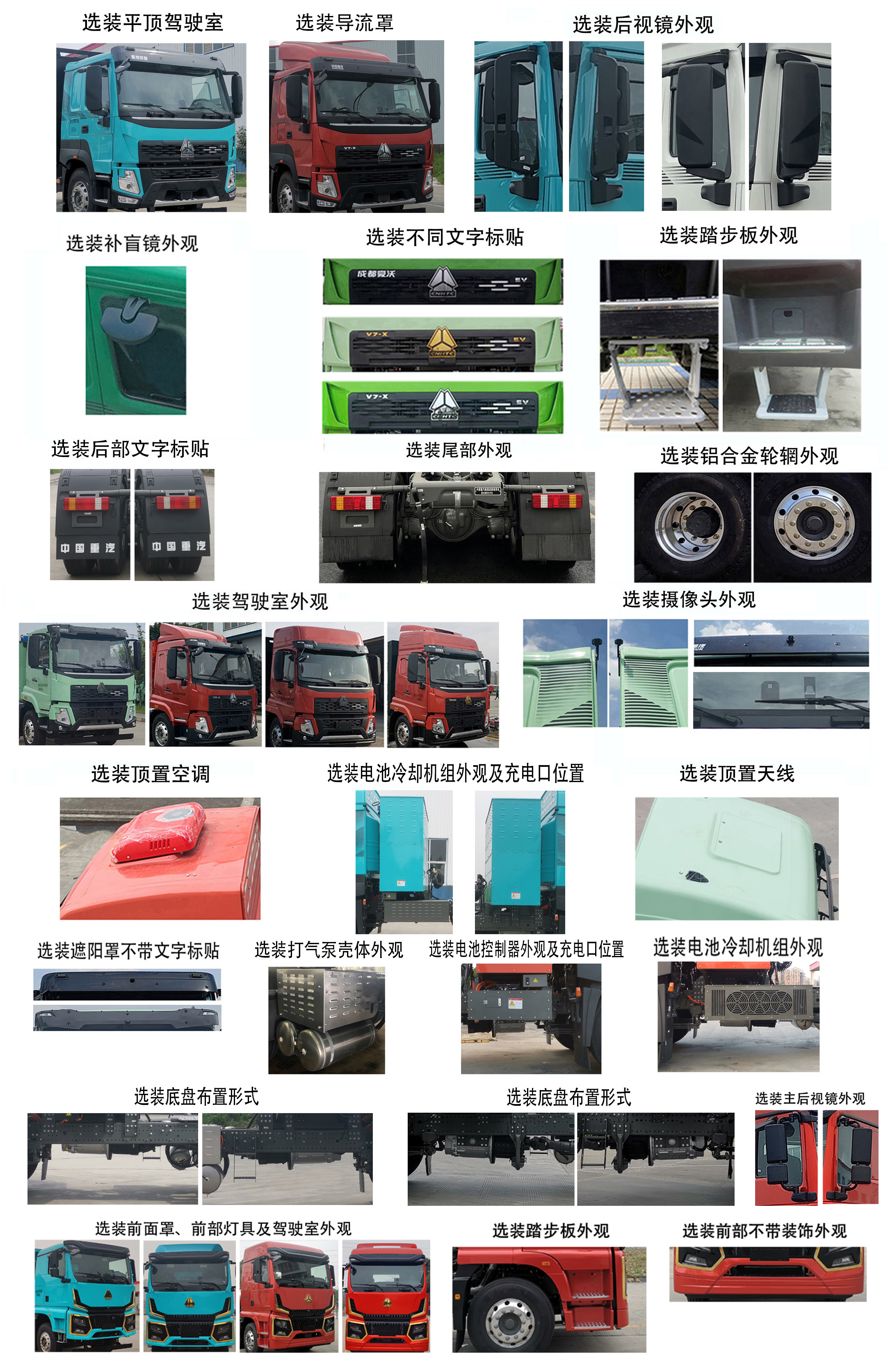 豪沃牌ZZ4182V4217Z1BEV纯电动牵引汽车公告图片