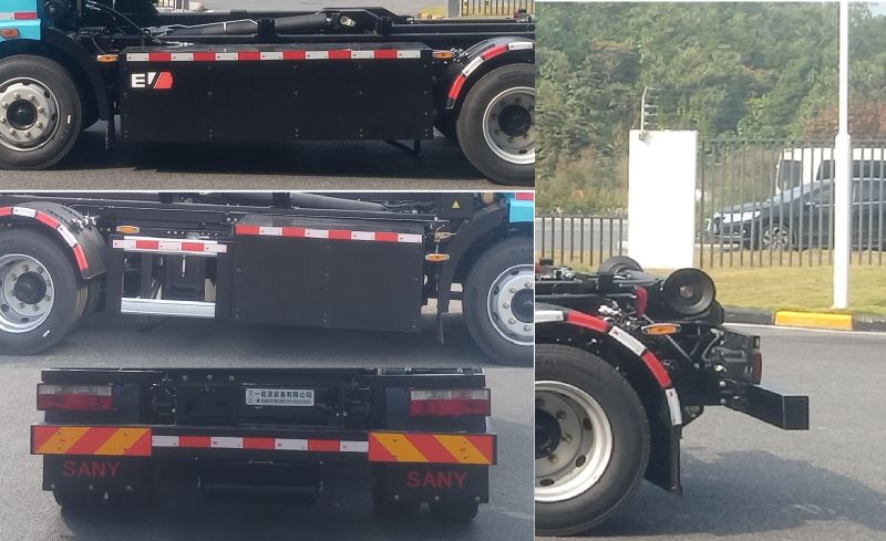 三一牌SYR5120ZXXSYABEV純電動(dòng)車(chē)廂可卸式垃圾車(chē)公告圖片