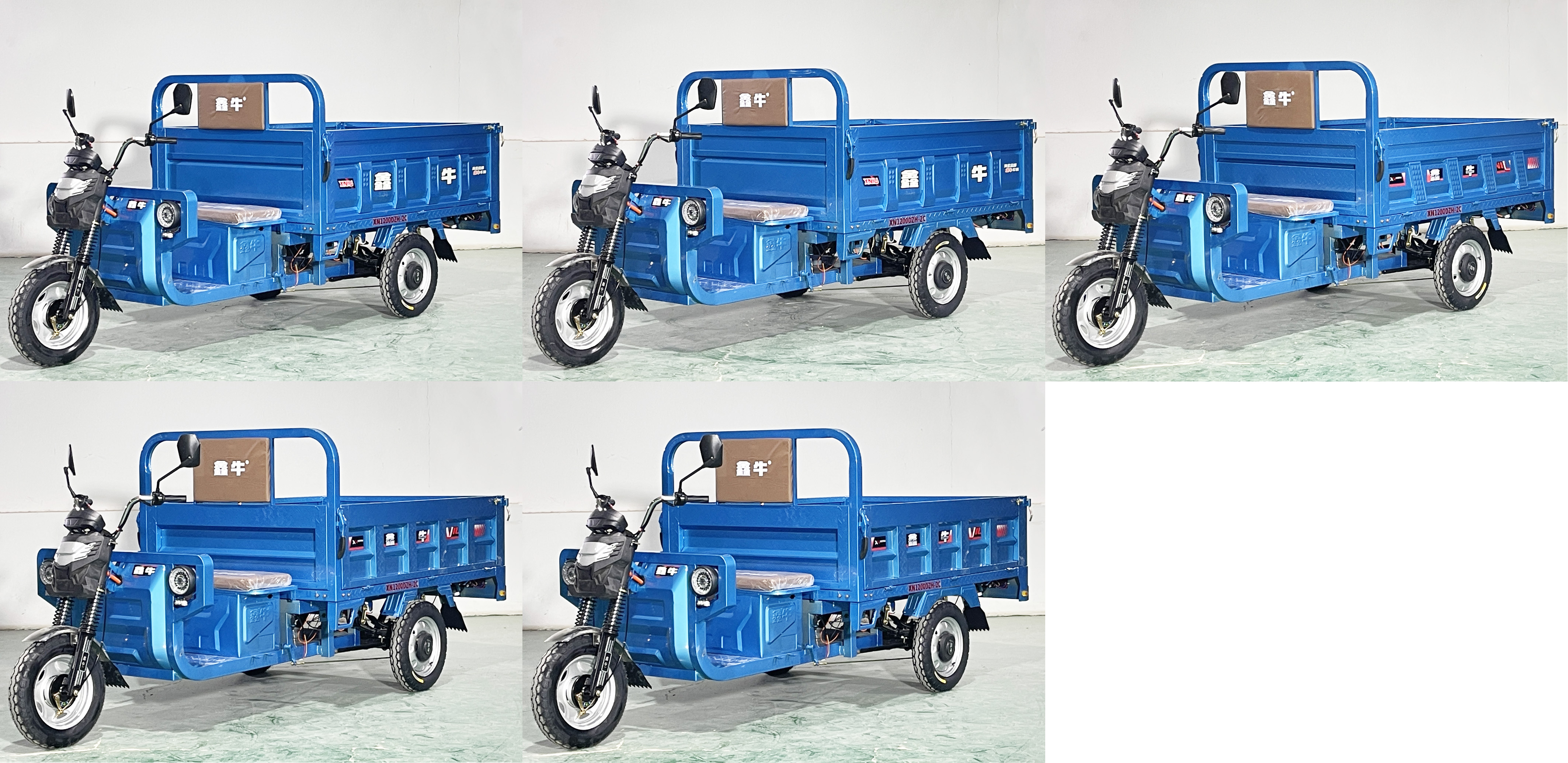 鑫牛牌XN1200DZH-2C电动正三轮摩托车公告图片