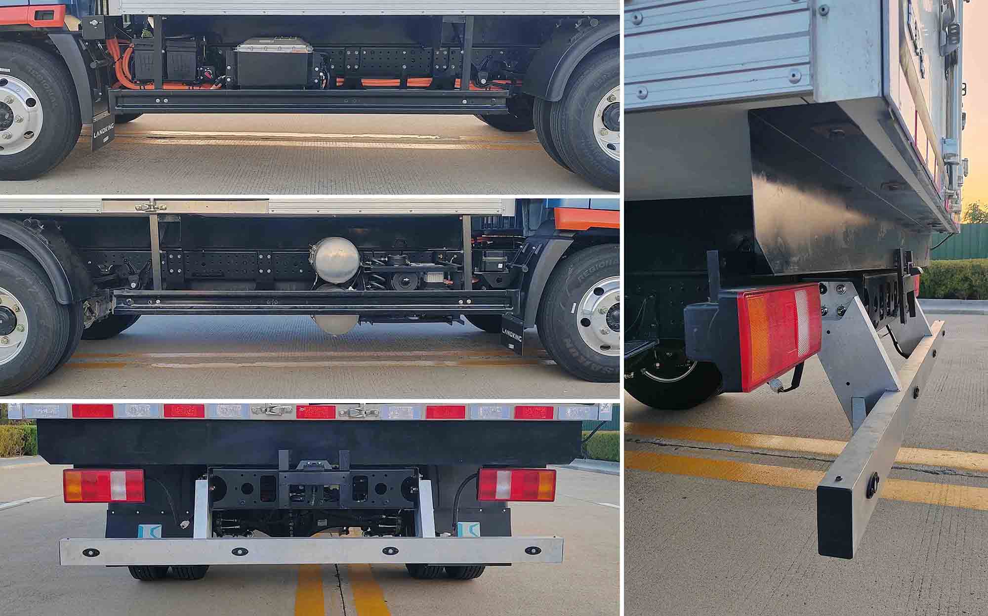 藍擎牌YTQ5042XLCMFEV341-LQ純電動冷藏車公告圖片