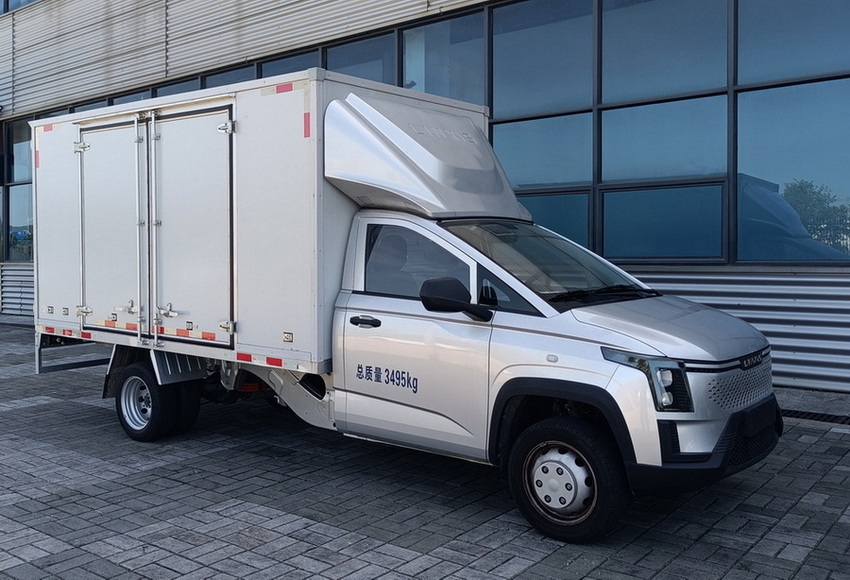 菱势牌GXA5031XXYBEVD2纯电动厢式运输车