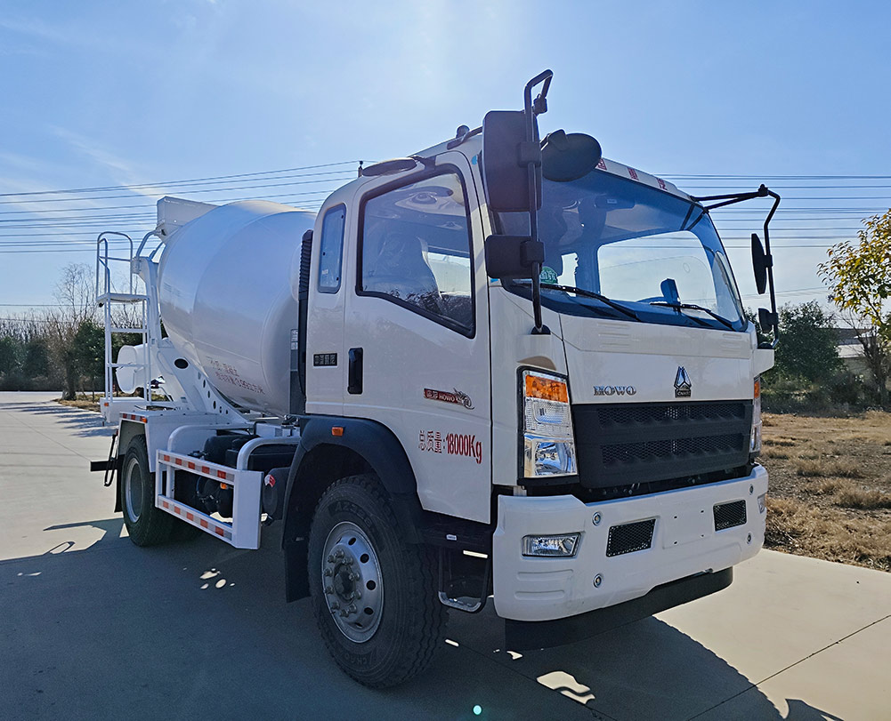 东方百合牌BHE5187GJBHW2A混凝土搅拌运输车