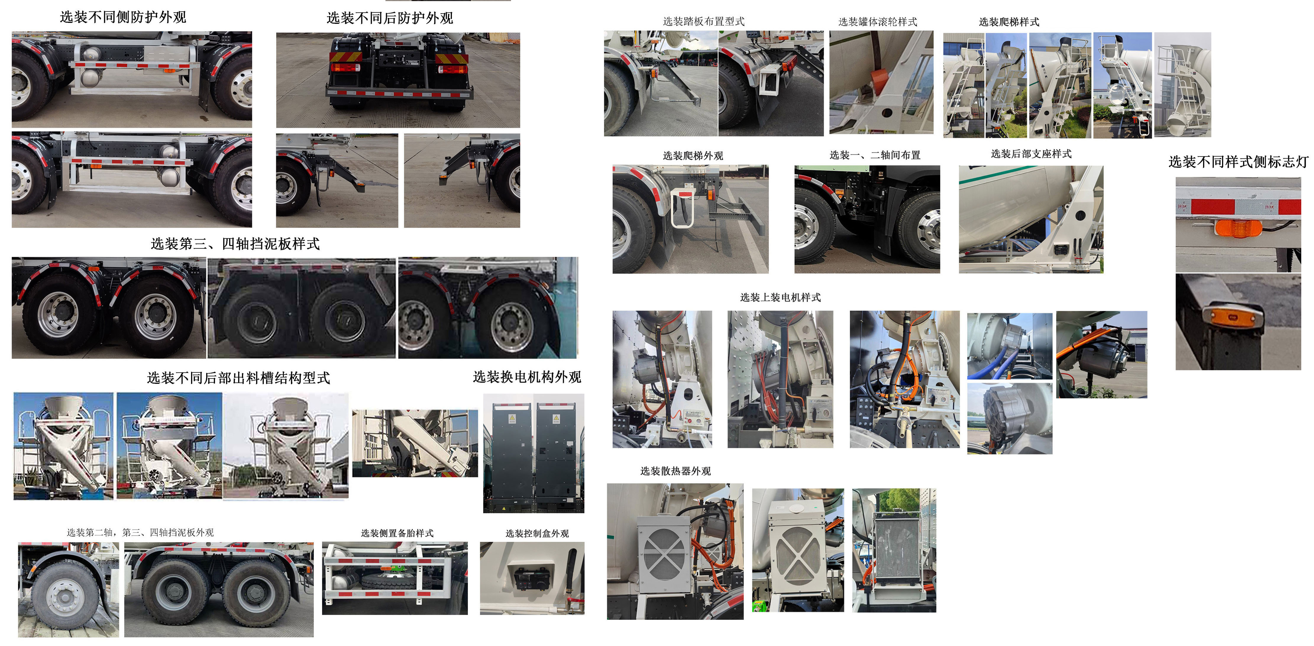 豪沃牌ZZ5319GJBV3561Z11SEV換電式純電動混凝土攪拌運(yùn)輸車公告圖片
