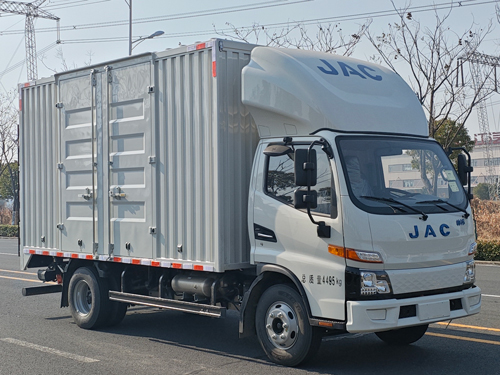 江淮牌HFC5042XXYP3EV2纯电动厢式运输车