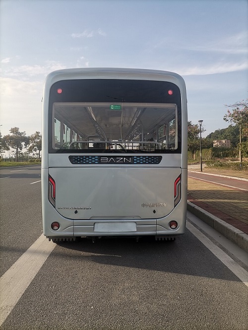 纯电动低地板城市客车图片