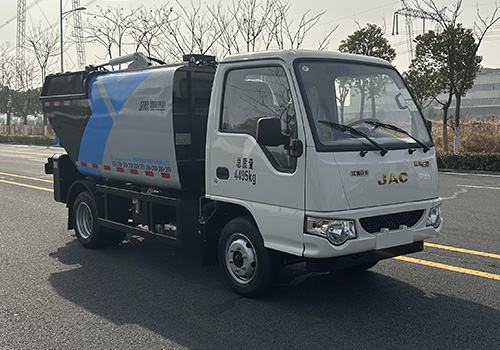 乐洁牌JLL5040ZZZHFE6自装卸式垃圾车