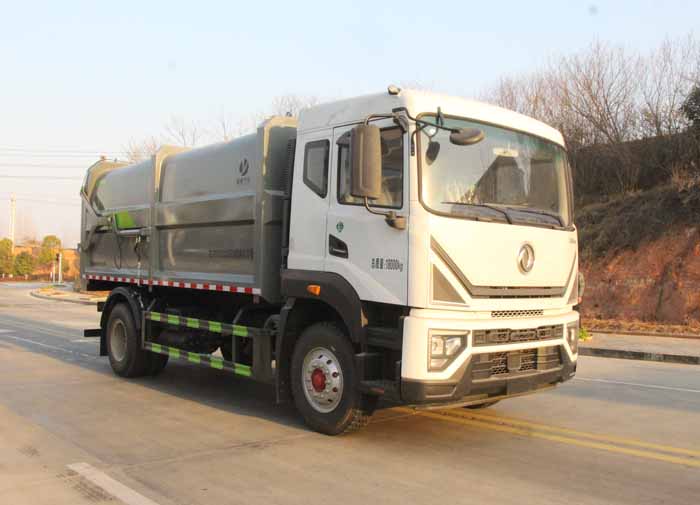 纵昂牌CLT5182ZXLEQ6厢式垃圾车